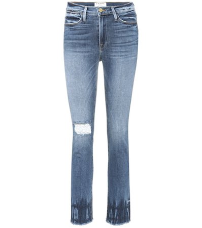Le High Street distressed jeans