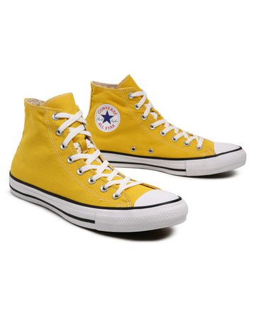 Yellow converse