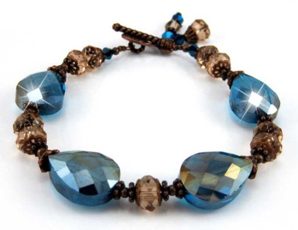 blue Crystal Bracelet