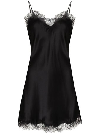 Sainted Sisters lace-trimmed Nightdress - Farfetch