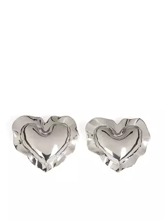 Nina Ricci Cushion Heart Stud Earrings - Farfetch