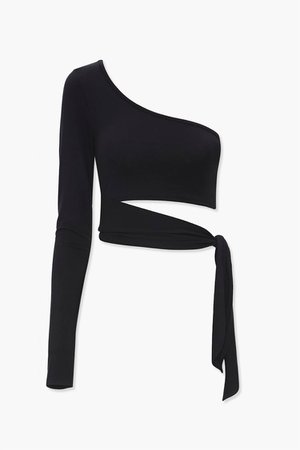 Cutout One-Shoulder Top | Forever 21