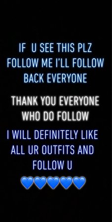 for followers