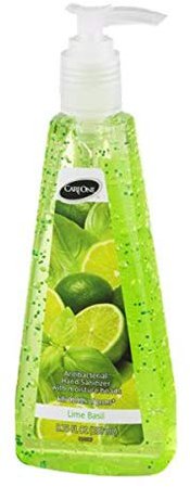 Amazon.com: CareOne Antibacterial Hand Sanitizer With Moisture Beads Lime Basil - 8.75 FL OZ: Health & Personal Care
