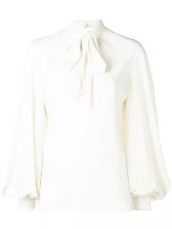 Philosophy Di Lorenzo Serafini pussy bow blouse $258 - Buy Online - Mobile Friendly, Fast Delivery, Price
