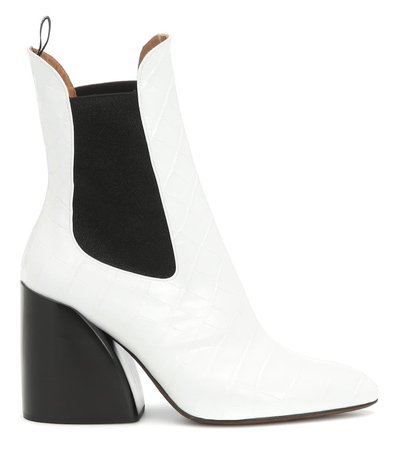 Chloe Wave Ankle Boots