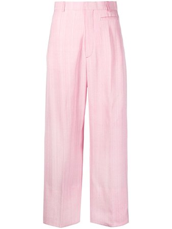 Jacquemus cropped high-waisted trousers