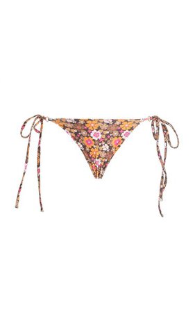 Talise Printed String Bikini Bottom By Palm | Moda Operandi