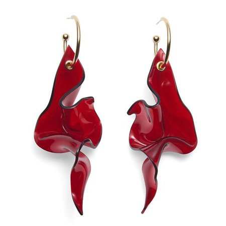 Careen Earring in Red | Lady Grey