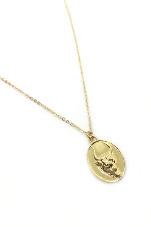 Talon Gold Taurus Necklace | Garmentory