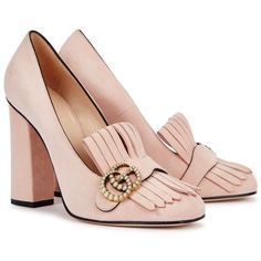 Gucci Fringed pumps pink
