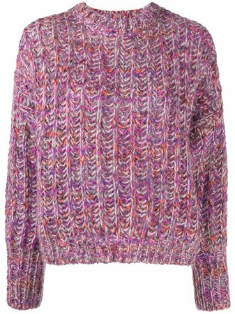 Rodebjer chunky knit crewneck jumper - FARFETCH