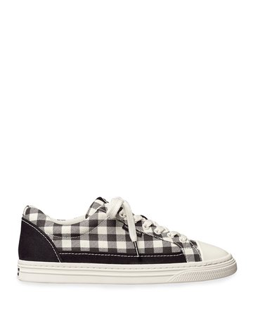 Tory Burch Classic Court Bicolor Low-Top Sneakers