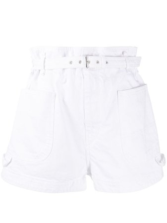 Pantalones Cortos Con Cintura Paperbag Isabel Marant Por 350€ - Compra Online Aw20 - Devolución Gratuita Y Pago Seguro