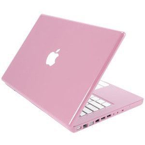 pink laptop