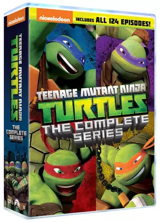 Teenage Mutant Ninja Turtles 2012 DVD
