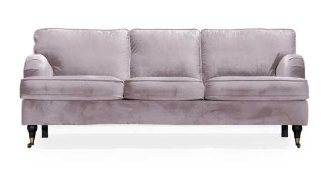 sammets soffa