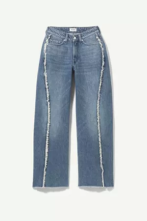 Perfect Curve Jeans - Medium blue - Weekday WW