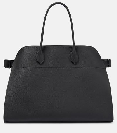 Margaux 17 Leather Tote in Black - The Row | Mytheresa