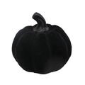 Maker's Halloween Medium Velvet Fashion Pumpkin-Black | JOANN