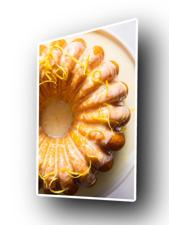lemon bundt cake dessert food