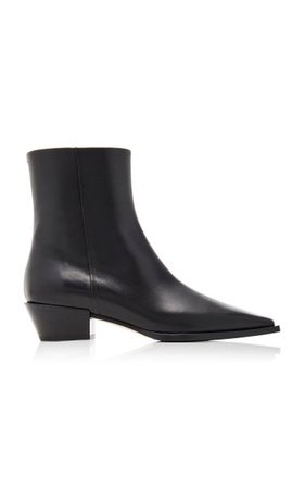 Ruby Leather Ankle Boots By Aeyde | Moda Operandi