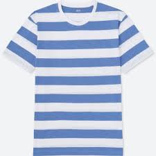 uniqlo SHARE NEW WOMEN STRIPED CROPPED CREW NECK SHORT-SLEEVE T-SHIRT - Google Search