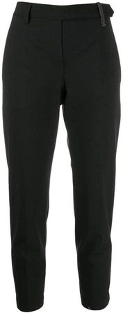 tapered tailored trousers