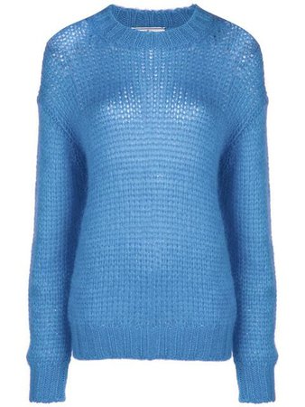 Prada dropped shoulder knit jumper