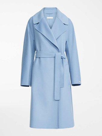 Wool coat, light blue - "DADA" Max Mara