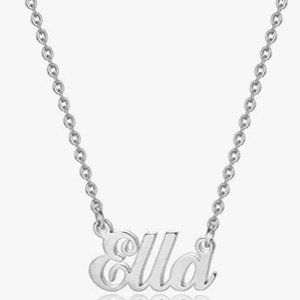Ella name necklace