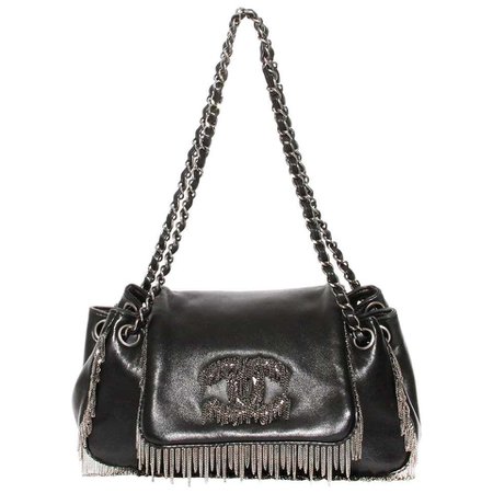 Chanel Chain Fringe Handbag F/W 2007 RTW Collection For Sale at 1stdibs