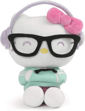 Amazon.com: GUND Sanrio Hello Kitty Kawaii Style Plush Stuffed Animal Cat, 9.5" : Toys & Games