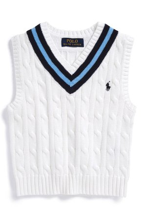 Ralph Lauren 'Cricket' Sweater Vest (Big Boys) | Nordstrom