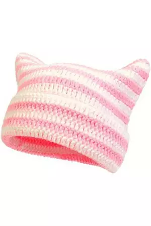 pink cat ear hat - Google Search