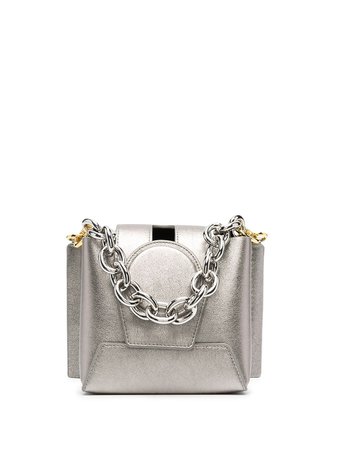 Yuzefi Daria crossbody bag silver & metallic YUZAW20HBDA06 - Farfetch