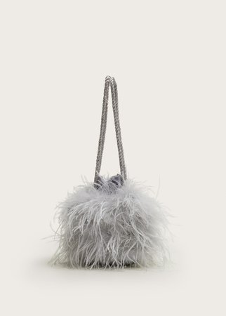 Feathers bag - Plus sizes | Violeta by Mango USA