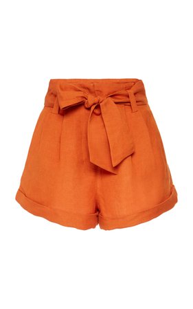 Solace Linen Blend Short by Significant Other | Moda Operandi