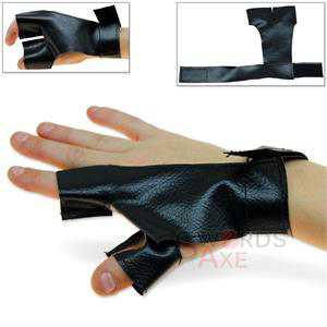 LARP Archery Bowglove Hand Protector Right Side Index & Thumb Cordura