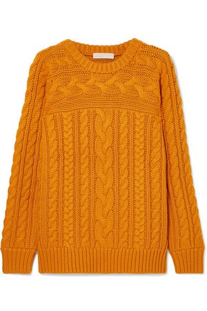 MICHAEL Michael Kors | Cable-knit sweater | NET-A-PORTER.COM