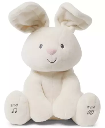 Gund® Baby Boys or Girls Animated Flora Bunny Plush Toy & Reviews - All Baby Gear & Essentials - Kids - Macy's