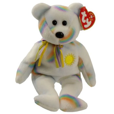 TY Beanie Baby - CHEERY the Sunshine Bear (8.5 inch): BBToyStore.com - Toys, Plush, Trading Cards, Action Figures & Games online retail store shop sale