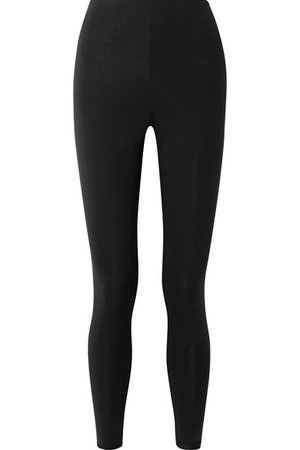 Skin | Calypso stretch-Pima cotton jersey leggings | NET-A-PORTER.COM