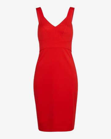 Sleeveless fitted dress - Red | Dresses | Ted Baker UK