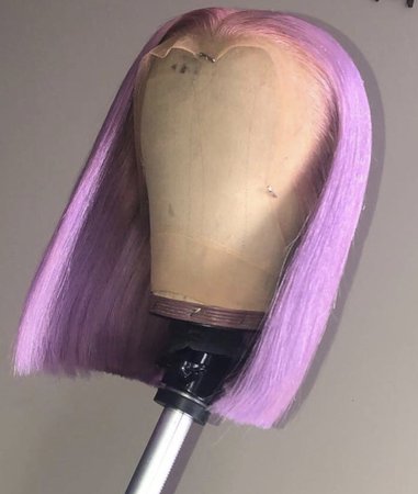 lavender purple lace wig