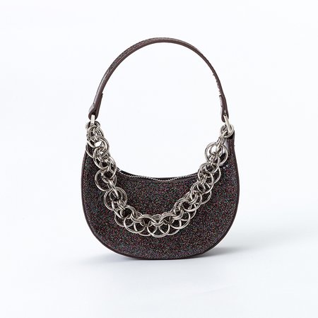 Sei Carina Ymini half-moon chain handbag female Han Xue with the same niche design fashion
