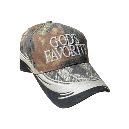 God's Favorite Swipe Camo Hat – Praying