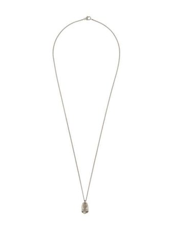 Duffy Jewellery hammered-effect Pendant Necklace - Farfetch