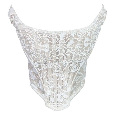 Vivienne Westwood Fall 1992 Bridal Corset For Sale at 1stDibs