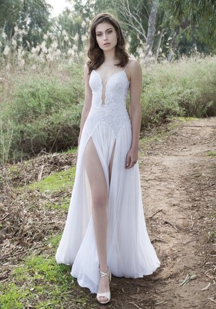 helena kolan goddess inspired wedding dress